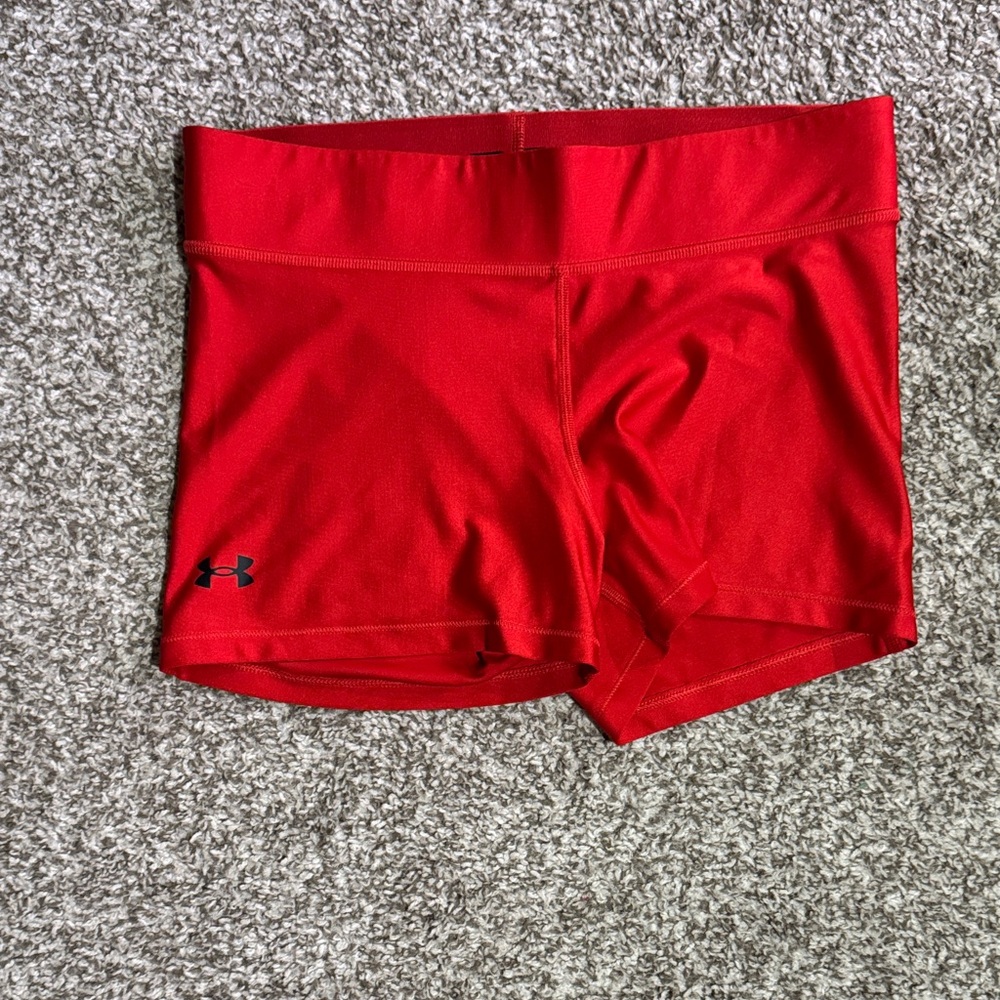 Under Armour Women's Red Shorts